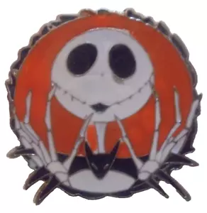 THE NIGHTMARE BEFORE CHRISTMAS JACK SKELLINGTON DISNEY PIN BADGE - Picture 1 of 2