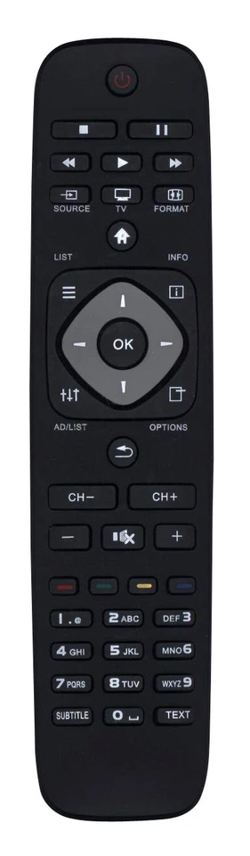 INFRASHOP Telecomando per Philips 22PFL2807 22PFL2807H 22PFL2807H/12 22PFL2807H/60 Nuovo