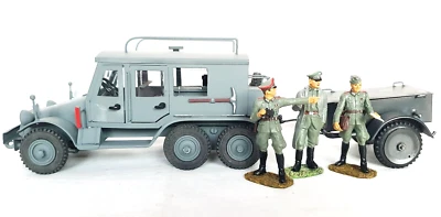 GDR Museum Col. 1:25 GERMAN WWII KRUPP PROTZE L2H43 Kfz.69 TRUCK Brass Handmade! - Image 1 of 4