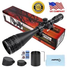 Sniper 4-16x50 Hunting Rifle Scope Illuminated Red, Green,Blue  Mil-Dot Reticle