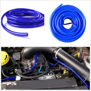5 Meters 4mm Blue Vehicle Silicone Rubber Vacuum Tube Boost Air Hose Pipe Tubing - Picture 1 of 11