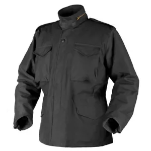 HELIKON TEX US M65 Jacke Outdoor Parka Army Field Jacket Black m Futter Medium - Bild 1 von 2