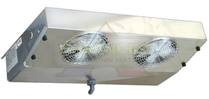 Thin Profile Reach-In Freezer Evaporator 2 Fans Blower 1,600 BTU, 220 CFM, 115V - Picture 1 of 1