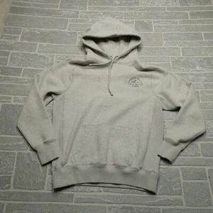 Jack Wills Hoodie Size Medium Gray Fleece Hooded Sweatshirt Side Panels - Picture 1 of 8