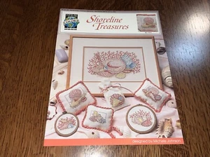 True Colors Cross Stitch - Shoreline Treasures Counted Cross Stitch Leaflet BCL- - Picture 1 of 4