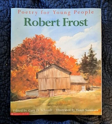 Poetry For Young People ROBERT FROST Paperback NEW Scholastic BeautiIllustrated  - Image 1 of 4
