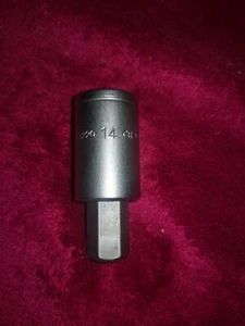 14 mm Stecknuss 6-kant Steckschlüssel-Einsatz Innensechskant 1/2" Cr-V  - Bild 1 von 5
