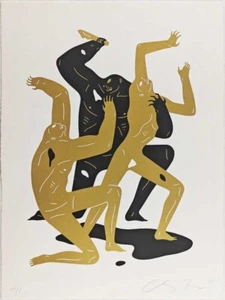 Cleon Peterson - signiert & nummeriert - Heiden (weiß) - #120 von 150 - 2017 - Bild 1 von 3