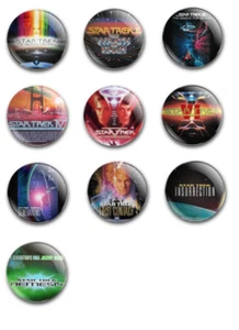 25mm TREK FILMPLAKATE KNOPFABZEICHEN - Bild 1 von 1