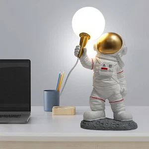 16 inch Astronaut Table lamp Modern Spaceman Night Light Table Lamp Bedside Lamp - Picture 1 of 11