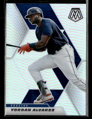Yordan Alvarez 2021 Panini Mosaic #46 Silver Prizm  Houston Astros - Image 1 of 2