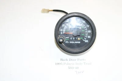 Polaris Indy Trail 488 1995 velocímetro indicador pantalla Speedo 3.408 millas Foto 1 de 4