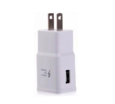 ADAPTIVE FAST CHARGING WALL CHARGER ADAPTER For Samsung Galaxy A10E A20 A50 S10 - Image 1 of 2