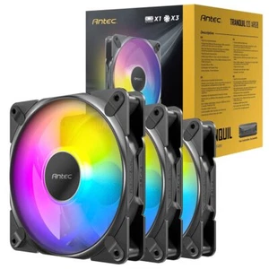 Antec Tranquil 120 ARGB PWM Case Fan 120 mm 3 Packs TQ 12025 ARGB_3PK - Picture 1 of 1