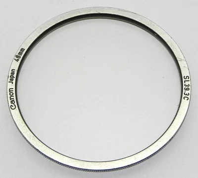 Canon RF Rangefinder 48mm SL39.3C UV Filter for 35/1.5,50/1.4  #6 - Image 1 of 4