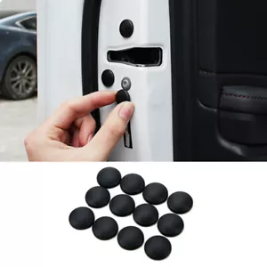 12pcs Car Door Lock Screw Protector Sticker Cover Waterproof Accessories - Picture 1 of 13