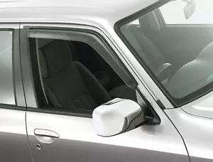 New Genuine Nissan Patrol Y61 GU 2x Front Door Slimline Weathershields 1997 On - Picture 1 of 1