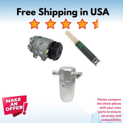 Kit Compressor A/C Fit Oldsmobile Intrigue 1999-2002 - Image 1 of 4