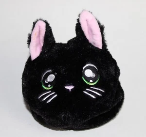 NEW Unused Na Na Na Surprise Black Kitty Plush Small Purse w/Plastic Keychain - Picture 1 of 5