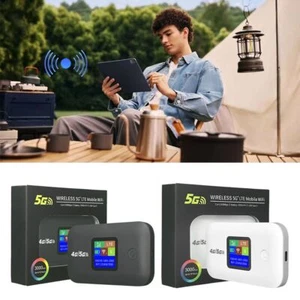 4G/5G Pocket WIFI Small Portable WiFi Mobile Broadband LCD MIFI Hotspot - Picture 1 of 10