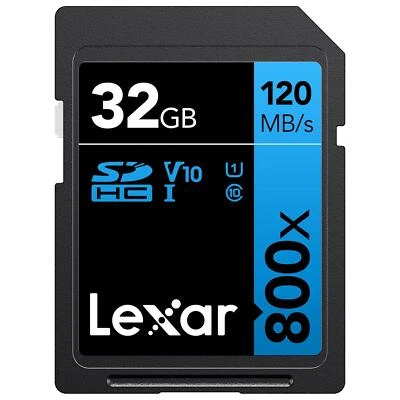 SD Lexar 32GB 800X PRO - Immagine 1 di 3