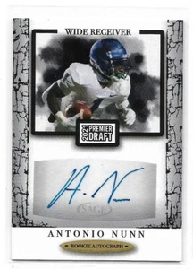 Antonio Nunn 2021 Sage Premier Draft  rookie auto    ATLANTA FALCONS - Picture 1 of 1
