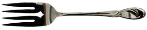 Oneida Calla Lily (Stainless) Medium Solid Cold Meat Serving Fork - Picture 1 of 2