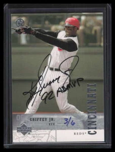 2004 SP Authentic Buybacks kg2 Ken Griffey Jr. 02 SUP Auto 3/6 2002 SuperStars - Picture 1 of 2