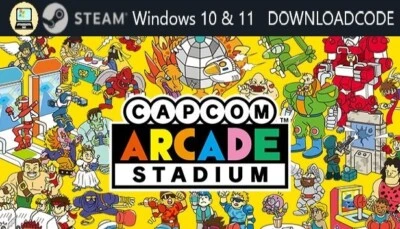 NEU PC Computer Spiel Capcom Arcade Stadium Packs 1 2 3 für Windows 10 11 STEAM - Bild 1 von 4