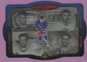 1996-97 SPX GREAT FUTURES HOLOGRAM KOIVU-ALFREDSSON-DAZE WAYNE GRETZKY #GF1 - Foto 1 di 1