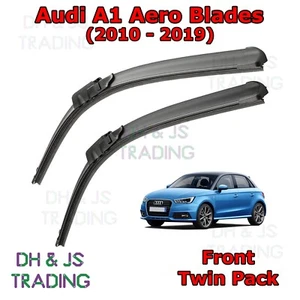"(10-19) Audi A1 Aero Wischerblätter Fensterscheibe Windschutzscheibe flach 24"" 16" - Bild 1 von 1