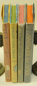 4 Vtg Teen Girl Book Lot Answer for April~Follow Your Dream~Wider Heart~+1 - Bild 1 von 6