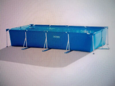 INTEX 28274GN Frame Pool Set rechteckig 450 x 220 x 84 cm inkl. Filter - Bild 1 von 4