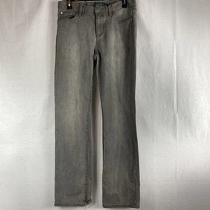 LRL Ralph Lauren Jeans Co. Damen 8 Classic Straight Leg Grau Stretch Denim - Bild 1 von 7