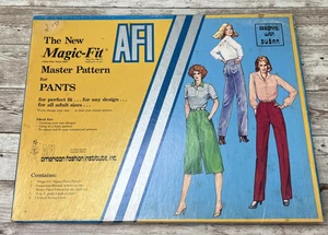 Master Pattern AFI The New Magic Fit for Pants Designing DUSAN Kit Vintage F3 - Picture 1 of 12