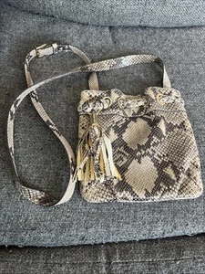 Michael Kors Snakeskin Crossbody Bag - Picture 1 of 6