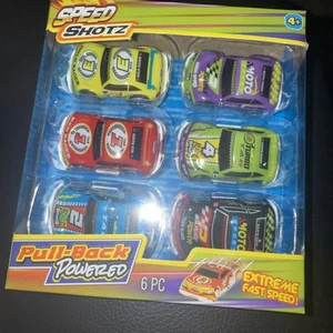 SPEED SHOTZ PULL-BACK POWERED RACERS NEW - Picture 1 of 2