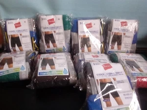 9 X Packs Of Hanes Boxer Briefs 5 X XXL and 4 Small - Picture 1 of 8