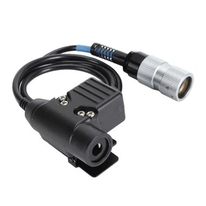 U94 6Pin Push To Talk Radio Headset Connector Replacement Handheld Radio Head FG - Zdjęcie 1 z 22