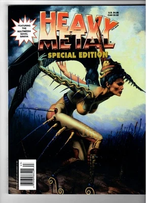 HEAVY METAL MAGAZINE Fall 1996 Special Edition Bruvel Cover,Sinkha by Patrito NM - Image 1 of 3