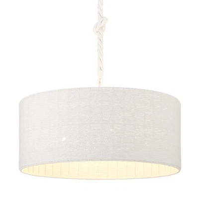 Minka Lavery 1805 Lodelle 4 Light 24"W 吊坠 - 白色 — 第 1/2 张图片