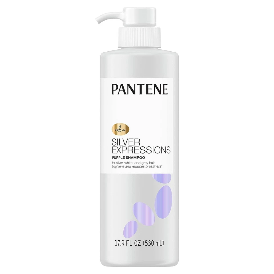 Pantene Silver Expressions Purple Shampoo and Hair Toner Pro-v for Grey