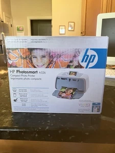 HP Photosmart A526 Photo Inkjet Printer Compact Photo Printer NEW - Picture 1 of 1