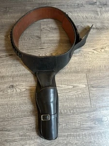 VINTAGE ARVO OJALA HOLLYWOOD HOLSTER & BELT Fast Draw 549 38 - Picture 1 of 24