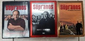 The Sopranos HBO VHS Set Season 1, 2 & 3 1-3 VGUC - Picture 1 of 10