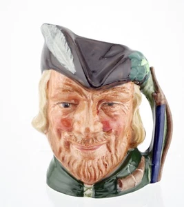 Royal Doulton Charakter Krug D6534 ~ Robin Hood 33/4" Zoll Größe - Bild 1 von 3