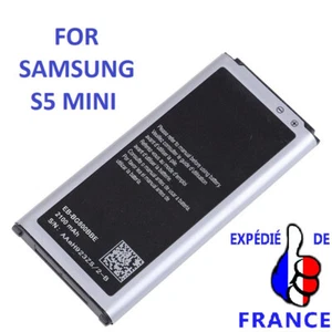 Batterie pour samsung galaxy S5 mini G800F 2100 mha EB-BG800BBE BBC BBU - Imagen 1 de 1