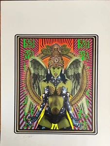 Impresión artística de Evil Angel 2002 de Ron Donovan RARA belleza firmada. - Imagen 1 de 1