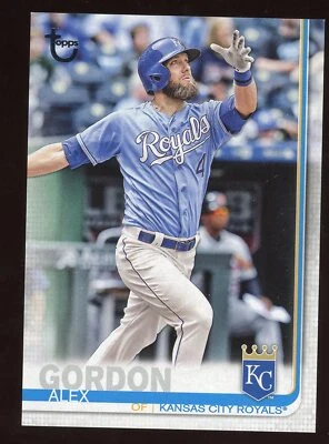 Alex Gordon 2019 Topps Series 1 Vintage Stock Serial #d 70/99 Royals - Image 1 of 2