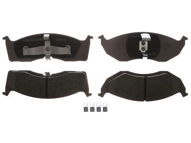 Juego de pastillas de freno delanteras AC Delco 23511MQDP Chrysler Prowler 2001-2002 Foto 1 de 2